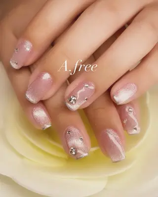 ネイル A.free✧*｡ アレルギー対応✧*｡のネイルデザイン
