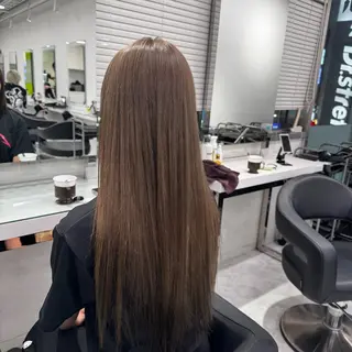 ロング カラー 透け上品ハイトーン 職人ゆうと🤍のヘアスタイル