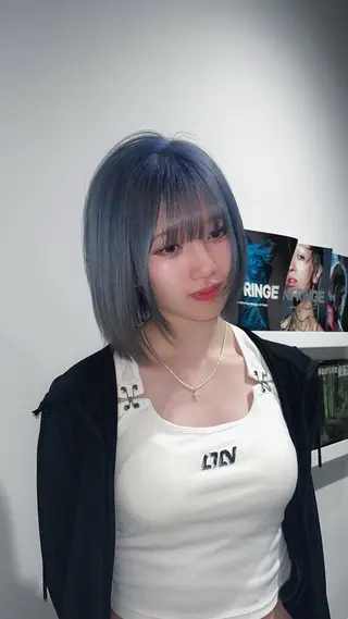 カラー 姫夏 /ハイトーン艶髪🎀のヘアスタイル