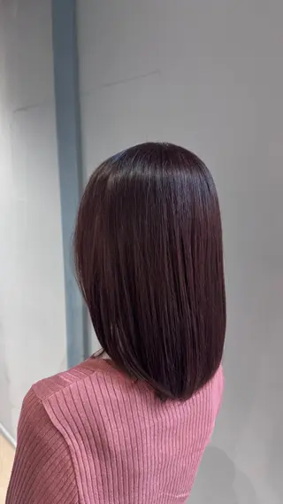 カラー 鈴木 雅捺のヘアスタイル