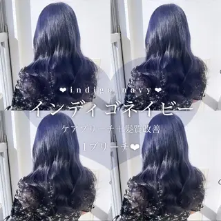 ロング カラー ヘアアレンジ 𝘳𝘺𝘰𝘬𝘢 髪質改善／ブリーチのヘアスタイル