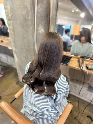 ロング カラー ︎︎カイ ミズキ 🐰𝜗𝜚のヘアスタイル