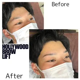 メンズ ヤマ ザキの眉毛・アイブロウイメージ