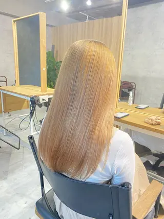 ロング カラー ヘアアレンジ 韓国レイヤー/ 顔周り💕田中将吾のヘアスタイル