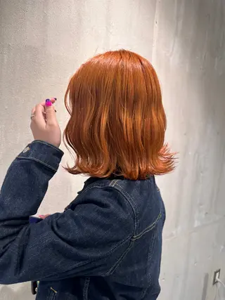 ミディアム カラー 岐阜の美容師 HONOKAのヘアスタイル