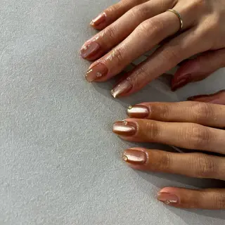 ネイル nail&care salon soa所属・soa/美容液ケアで 自爪を育てるネイルのネイルデザイン