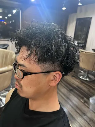 パーマ メンズ HAIR SALON M Fes 池袋所属・韓国風艶髪✨ 高松静香☑️のヘアスタイル
