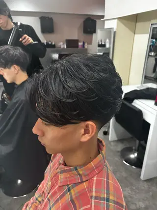 パーマ メンズ メンズ特化✨️ 韓国風パーマ🔥一八のヘアスタイル