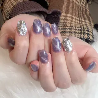 ネイル 🎀nana🫧 ワンホンネイル🎀のネイルデザイン