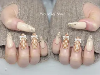 ネイル HANA 長さだしのネイルデザイン