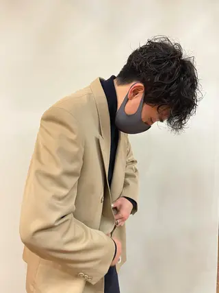 パーマ 田中 碧のヘアスタイル