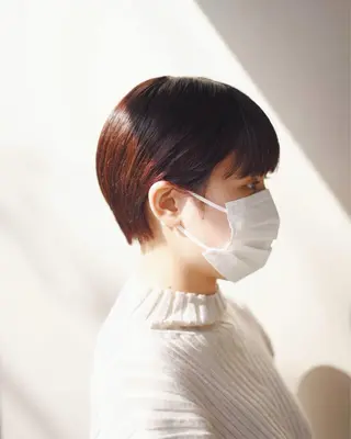 ショート カラー ボブパーマコテ巻き風 パーマNo1深江秀平のヘアスタイル