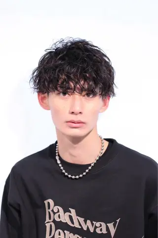 ショート パーマ メンズ 🔥メンズ特化🔥 藍斗のヘアスタイル
