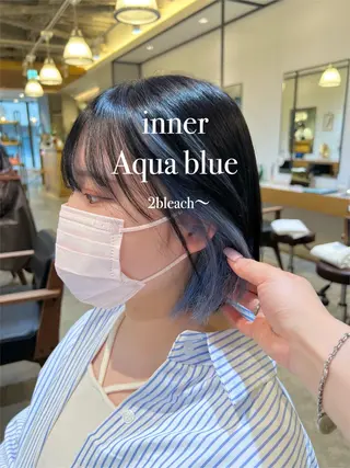 ショート カラー Kana 🍋 ハイトーン【高円寺】のヘアスタイル