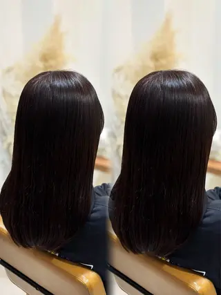 セミロング 旧JAGARA 東口店 Flat.千葉所属・HONOKA /透明感カラーのヘアスタイル