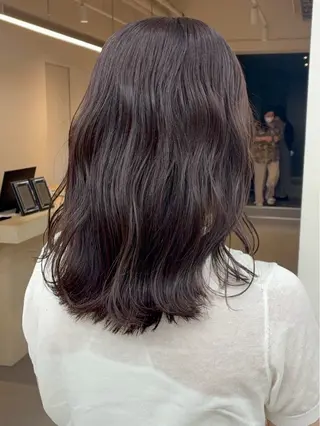 ミディアム カラー link by urban.所属・名駅/透明感カラー/ 艶髪/hinanoのヘアスタイル