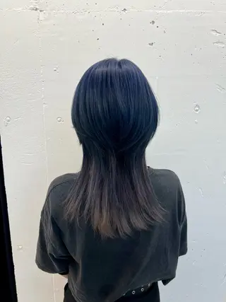 ミディアム カラー あすか JILLSTUDIOのヘアスタイル