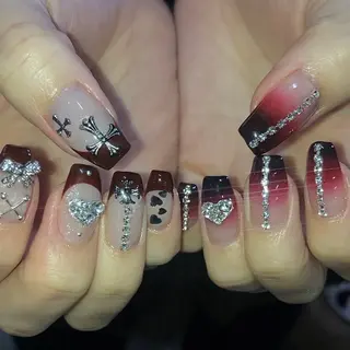 ネイル kana/モード ・グランジ໒꒱のネイルデザイン