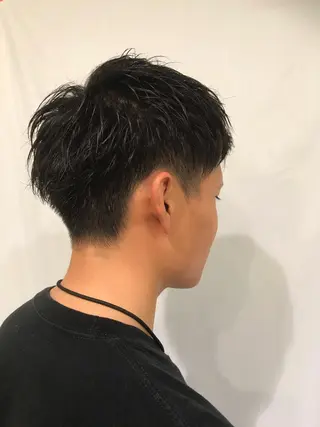 メンズ 三田 豪のヘアスタイル