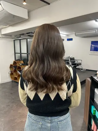 ロング 透明感🍨レイヤー ヘアセット/miyuのヘアスタイル