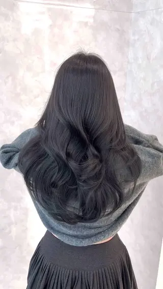 ロング カラー レイヤー/韓国風ヘア /倉又大知のヘアスタイル