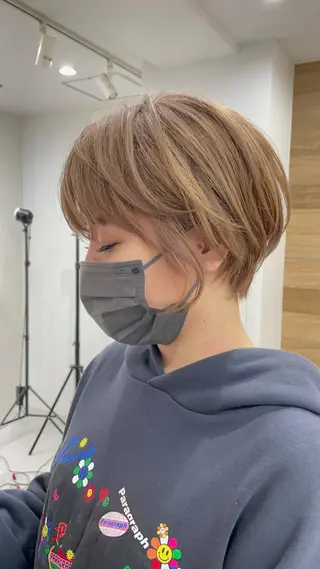 ショート gisele所属・小山 一之のヘアスタイル