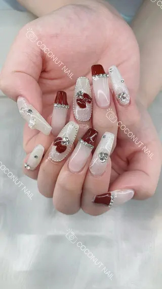 ネイル 神田 ココナッツのネイルデザイン