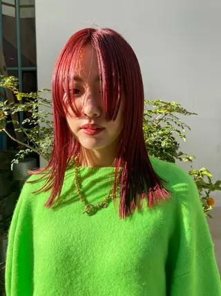 カラー Manaka🟤 今泉　Musiiikのヘアスタイル