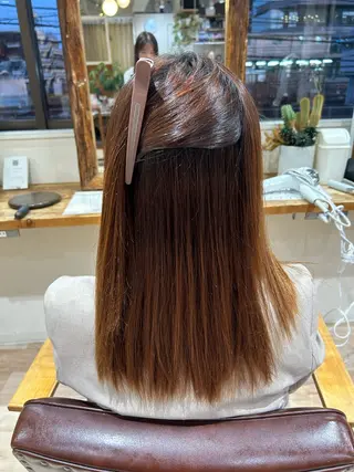 セミロング men's/ﾏﾂｴｸ /ｶﾗｰ🎀ﾋｶﾙのマツエク・マツパデザイン