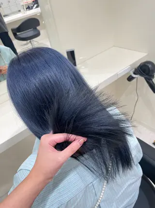 カラー 🎀🫧透明感 ピンクラベンダー💟のヘアスタイル