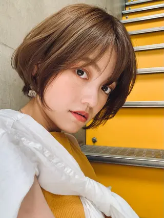 ショート Viot 銀座 樋口 桃佳のヘアスタイル