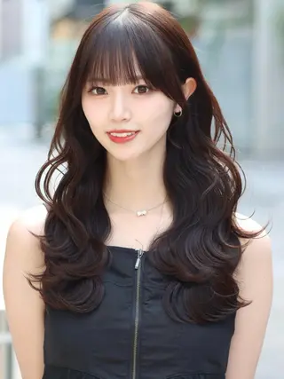 セミロング カラー ヘアアレンジ FERiCIA.  表参道所属・レイヤーカット 🪄吉野翔悟のヘアスタイル