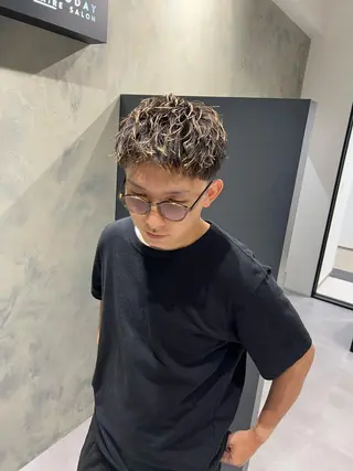 ショート バレイヤージュ職人 🔥代表YU-SHIのヘアスタイル