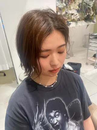 ショート オーガニックカラー/ 表参道/ルカのヘアスタイル