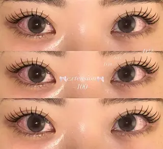 マツエク・マツパ NORA senaのマツエク・マツパデザイン