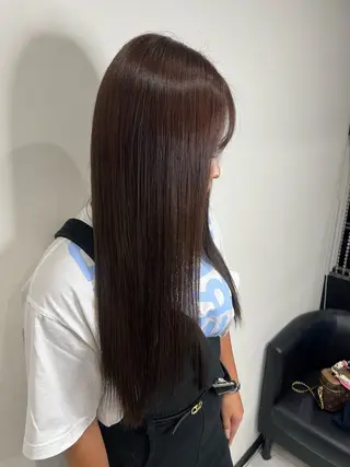 ロング カラー YUDU🍊 germe/ジェルムのヘアスタイル