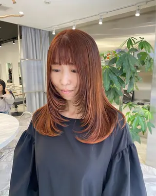 カラー クルミ/ 💕ワンホンネイルのネイルデザイン