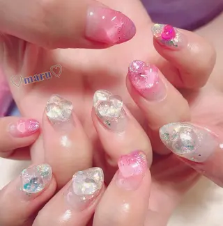 ネイル まるみ ♡のネイルデザイン