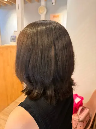 ミディアム カラー hair salon Rich 横須賀中央店所属・カットモデル募集🐥 高橋さらのヘアスタイル