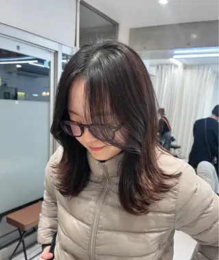 ミディアム 🫧伊東　美優🫧 レイヤーカット⭐︎のヘアスタイル