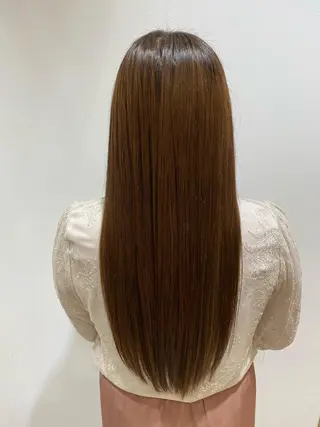 ロング 福元友梨 ディレクター✂️のヘアスタイル