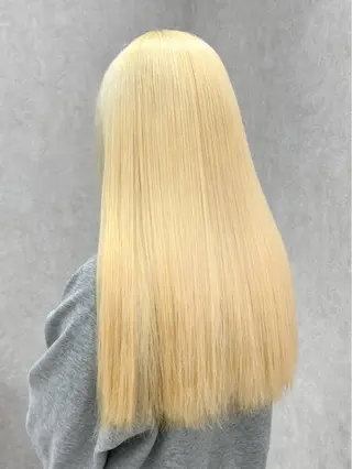 ロング カラー ハイトーンカラー🐬 えりかのヘアスタイル