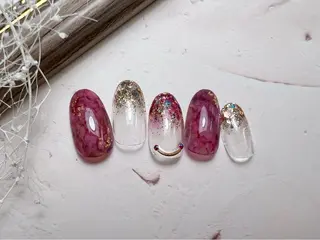 ネイル ネイルPetit Ribbonのネイルデザイン