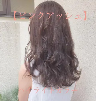 セミロング カラー パーマ ヘアアレンジ 脱白髪染め特化GBG 自由が丘所属・【白髪ぼかし 専門GBG】自由が丘のヘアスタイル
