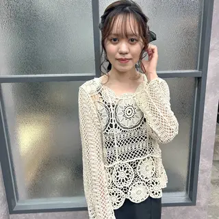 セミロング ヘアアレンジ SHANTi 飯塚 ヘアセット/髪質改善のヘアスタイル