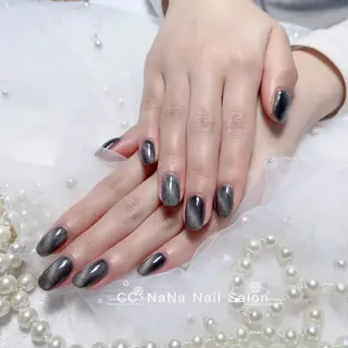 ネイル CC  NaNa ワンホンネイル🌙Nのネイルデザイン