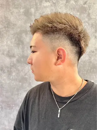 ショート Glimpse  大濠店所属・赤嶺/メンズカット メンズパーマのヘアスタイル