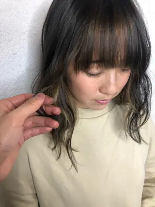 カラー グレネイドミラキタ所属・髪質改善　極　後藤 颯志のヘアスタイル