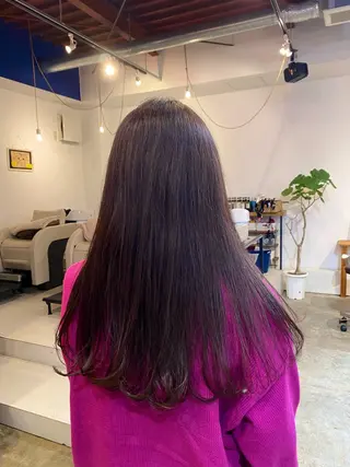 ロング ORe'S HAIR BE GLaD所属・ORe'S HAIR BE GLaDユウナのヘアスタイル