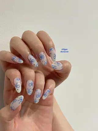 ネイル alya grace 上野/韓国ネイルのネイルデザイン